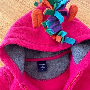 Baby Gap fleece bodysuit 12-18month